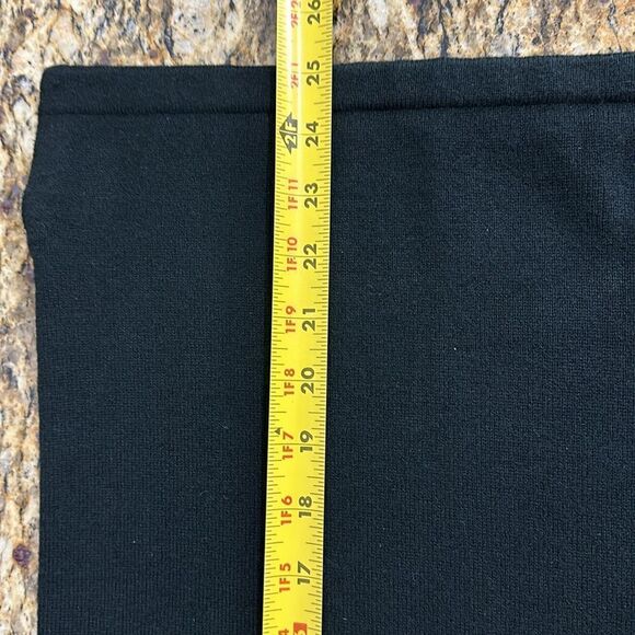 Richard Grand Black Cashmere Short Sleeve Contrast Crew Neck Sweater Size M - Picture 7 of 7